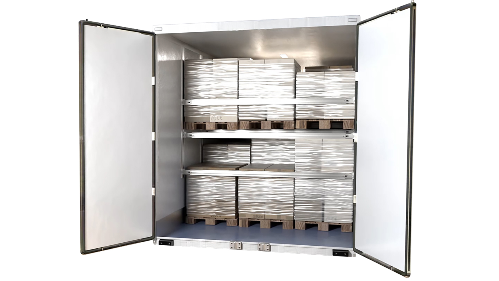 Doleco Layer Lok Double Deck System Reefer Trailer 61423ad4cc4f2