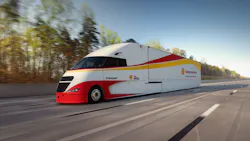 Shell Starship 2.0 achieved a 10.8 mpg on its cross-country run compared to the 8.94 achieved by Starship 1.0 and the 6.4 mpg North American fleet average. Shell Starship 2.0 achieved a 10.8 mpg on its cross-country run compared to the 8.94 achieved by Starship 1.0 and the 6.4 mpg North American fleet average.