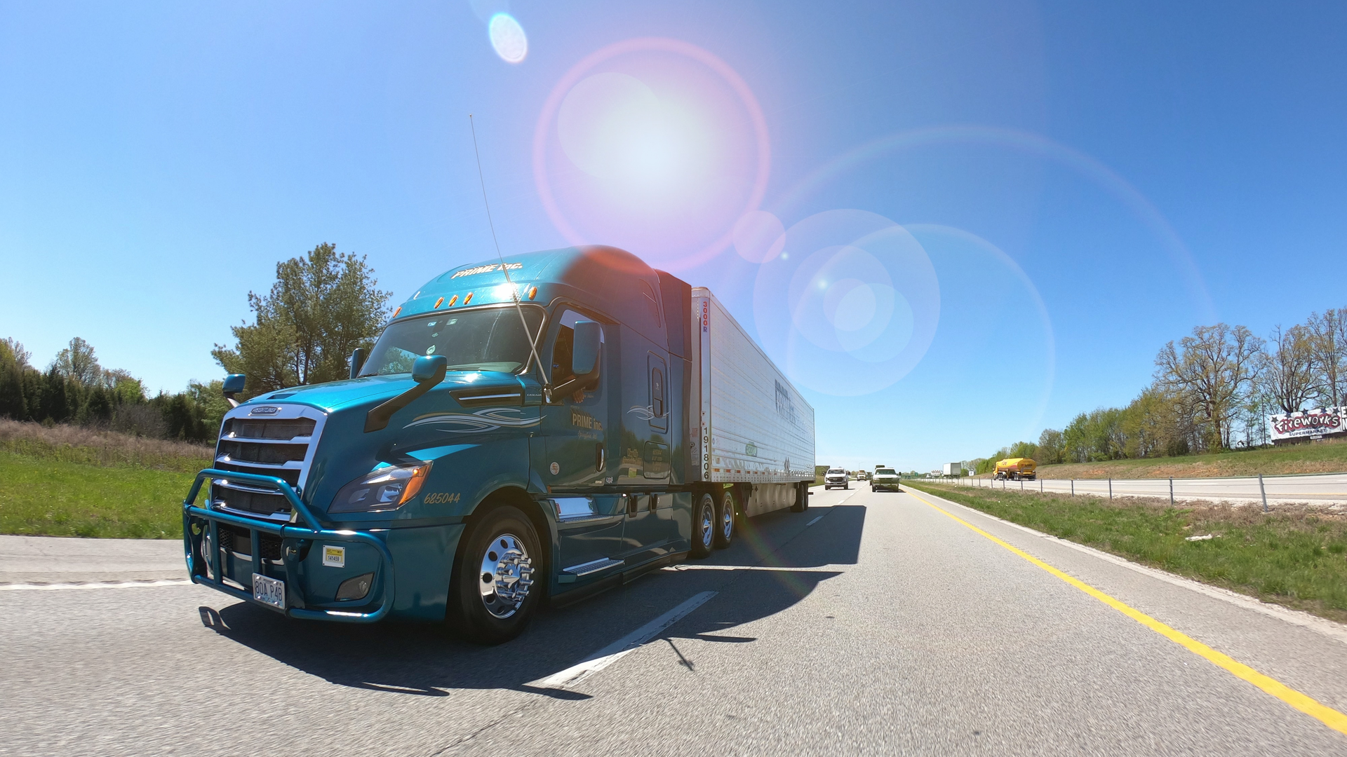 Prime Inc Refrigerated Truck