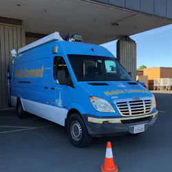 A Freightliner Sprinter van in the PG&E fleet. A Freightliner Sprinter van in the PG&E fleet.