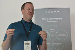 Dan Freeze, charging solutions product manager at Volvo Energy, which is the OEM’s newest business area dedicated to accelerating electrification. Dan Freeze, charging solutions product manager at Volvo Energy, which is the OEM’s newest business area dedicated to accelerating electrification.