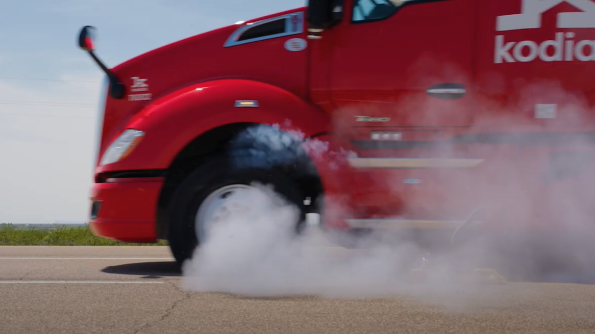 Kodiak Tireblowout Autonomous Truck 636c0e4eae3db