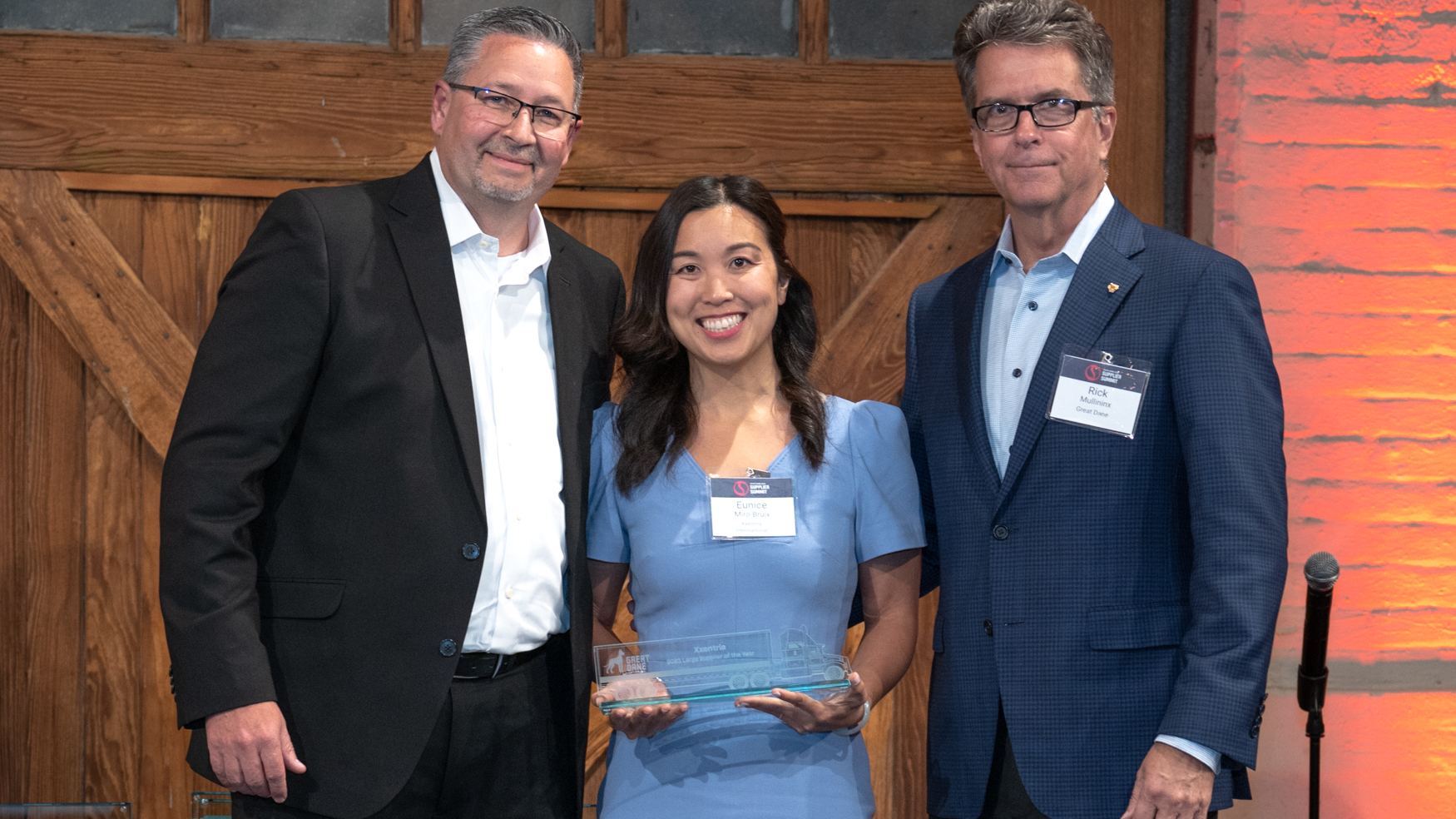 2023 Large Supplier of the Year Xxentria