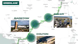 Greenlane launches 280-mile commercial EV charging corridor from Los Angeles to Las Vegas Greenlane launches 280-mile commercial EV charging corridor from Los Angeles to Las Vegas