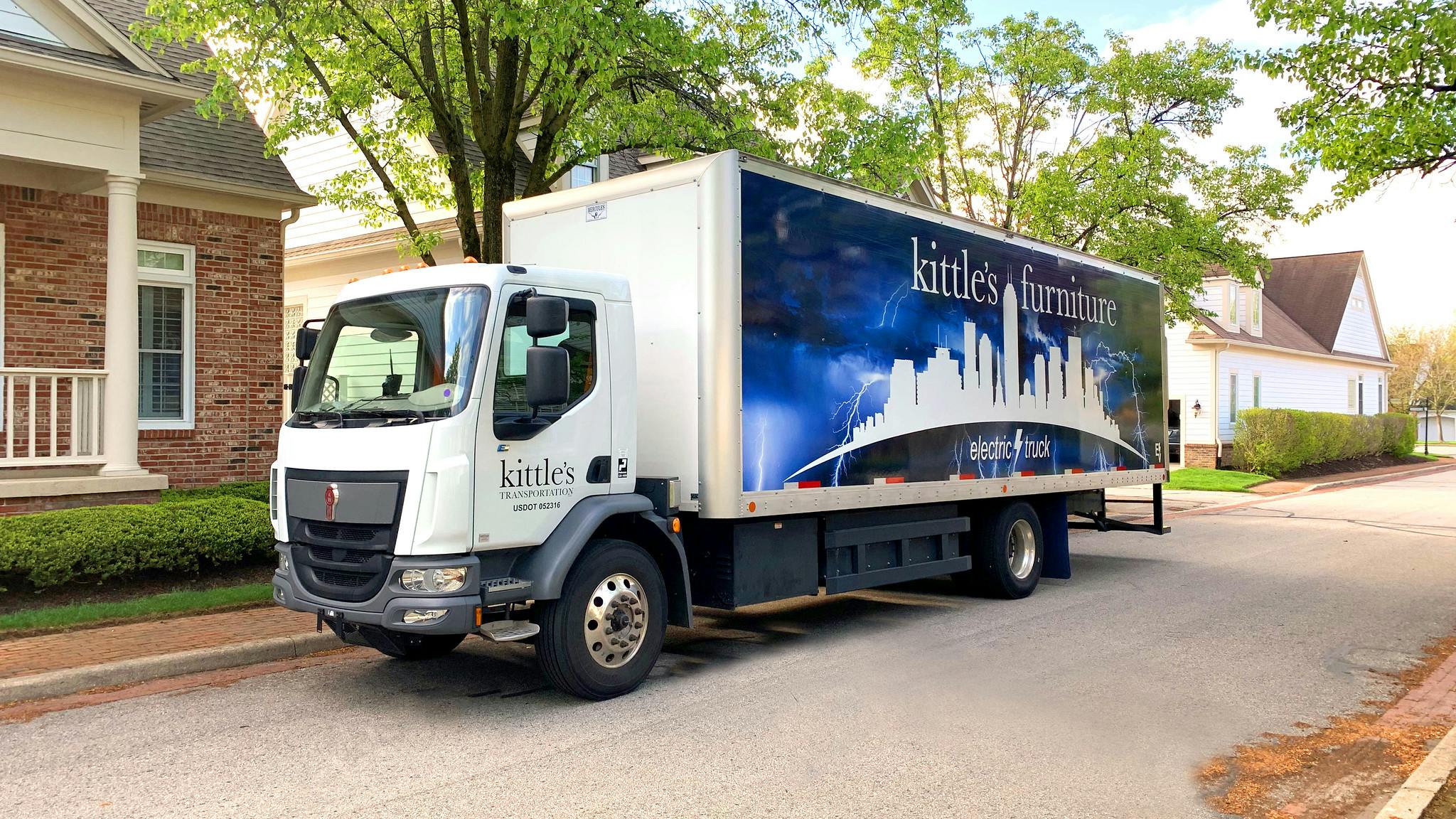 Kittle&rsquo;s Furniture saves money with Kenworth battery-electric truck for furniture delivery in Indianapolis metro area