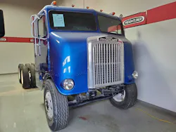 White Freightliner WF64 cabover, which debuted in 1953. White Freightliner WF64 cabover, which debuted in 1953.
