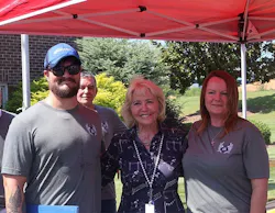 Marcia Taylor, Bennett owner and CEO with Jessica Mills and Luke Gaouette Marcia Taylor, Bennett owner and CEO with Jessica Mills and Luke Gaouette
