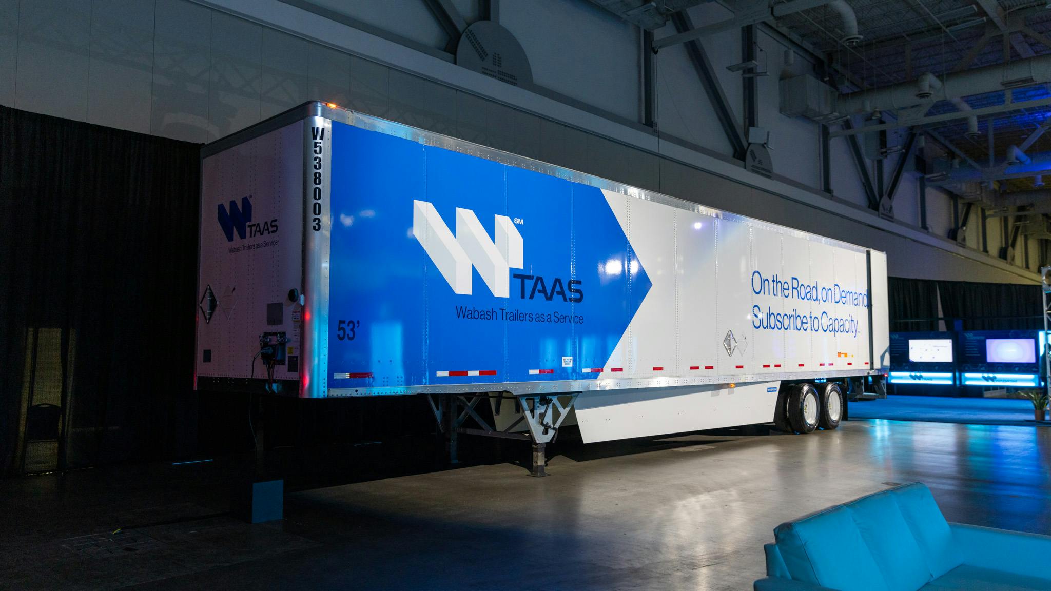 Wabash Trailer as a Service trailer at Wabash Ignite