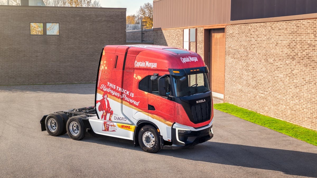 Diageo North America and DHL Supply Chain launch hydrogen fuel cell trucks in Illinois for sustainable logistics