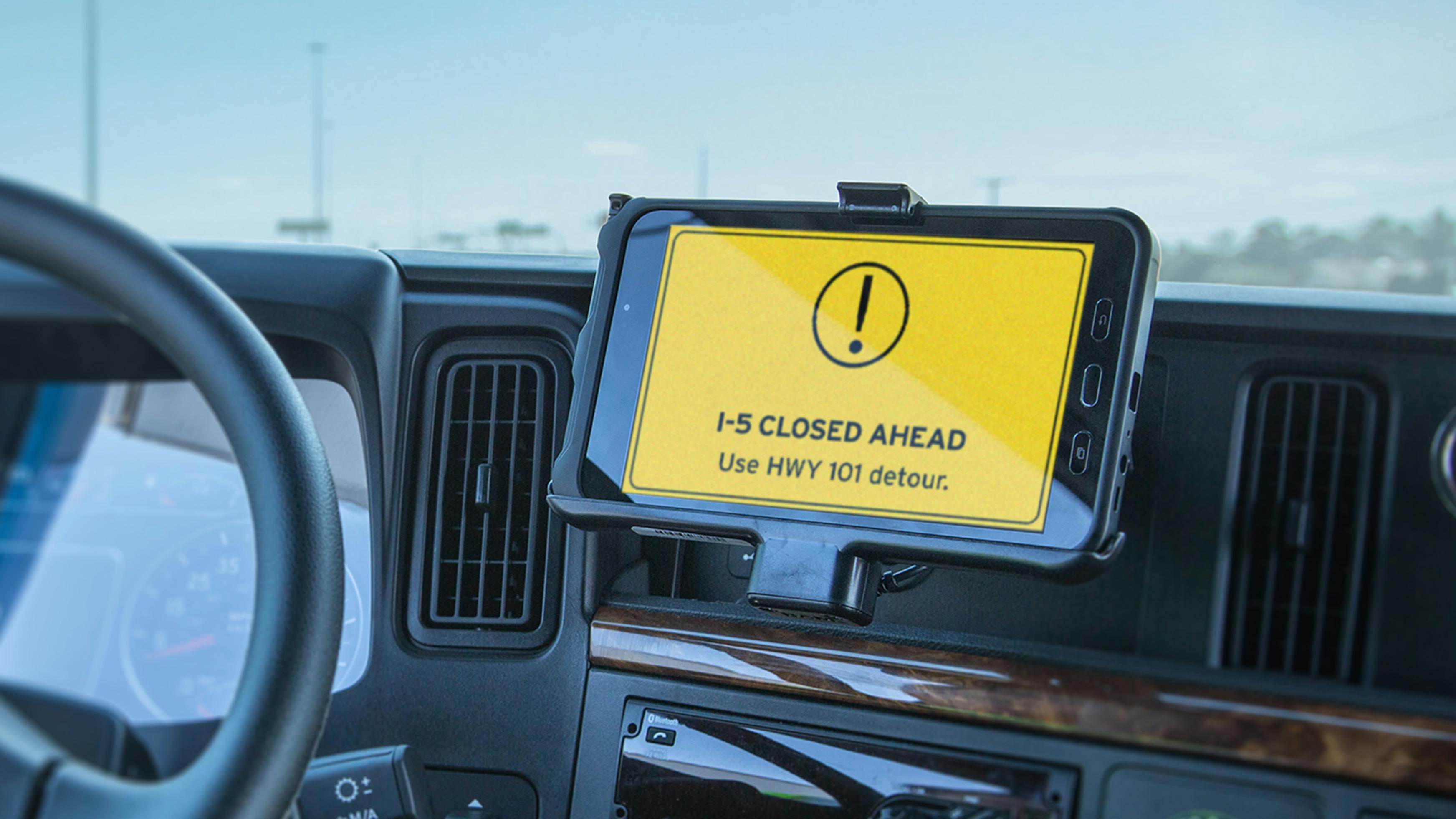 Drivewyze expands Smart Roadways service with free virtual alerts for truck drivers in California, Michigan, and Nevada