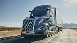 The new Volvo VNL features are more aerodynamic, a design that VTNA said would create up to 10% in fuel efficiency savings. The new Volvo VNL features are more aerodynamic, a design that VTNA said would create up to 10% in fuel efficiency savings.