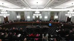 Transportation Secretary nominee Sean Duffy, center, answered questions by various senators of the Committee on Commerce, Science, and Transportation. Transportation Secretary nominee Sean Duffy, center, answered questions by various senators of the Committee on Commerce, Science, and Transportation.