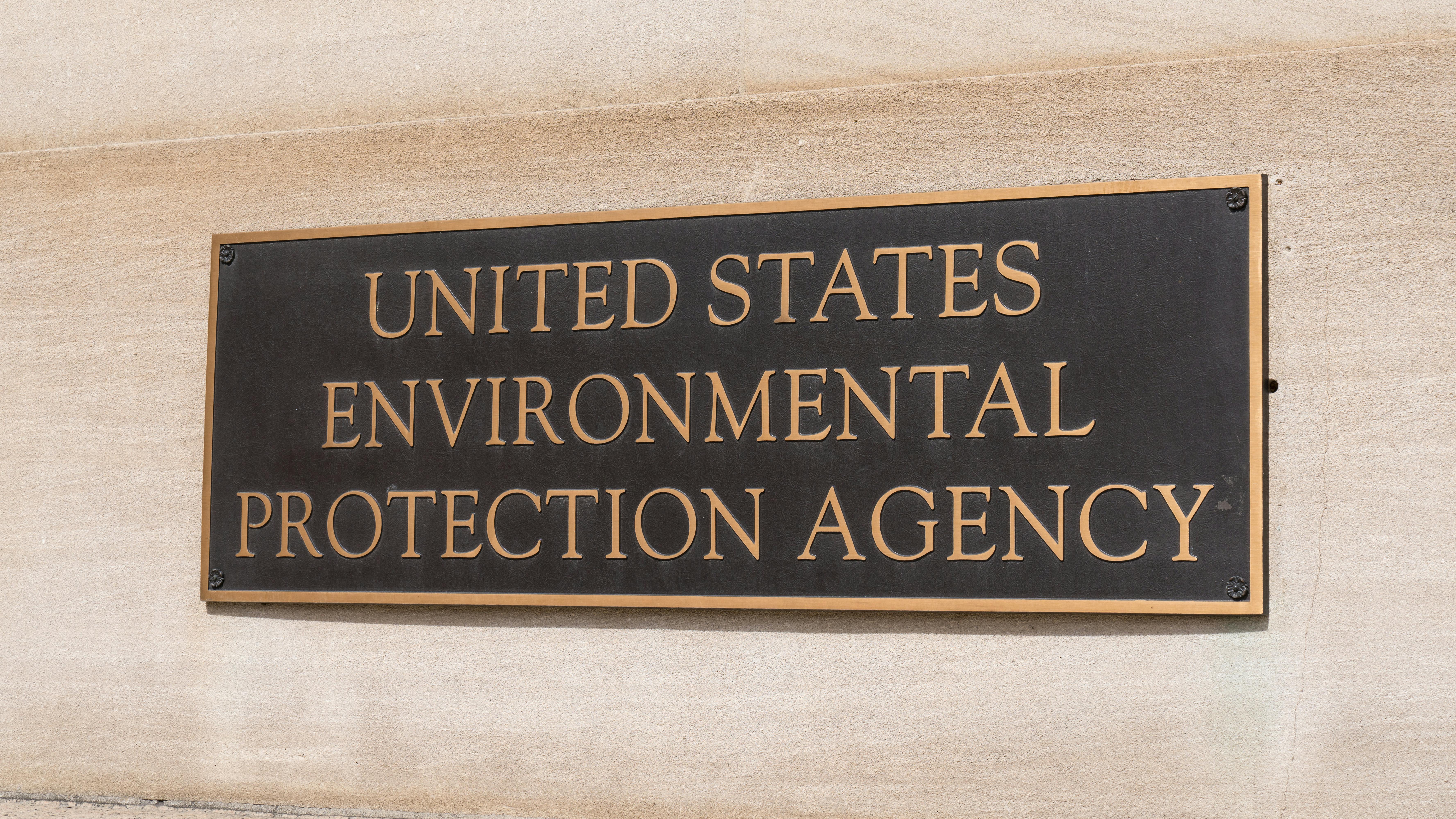 U.S. EPA plaque