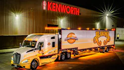 The Alabama band's touring truck, a Kenworth T680 The Alabama band's touring truck, a Kenworth T680