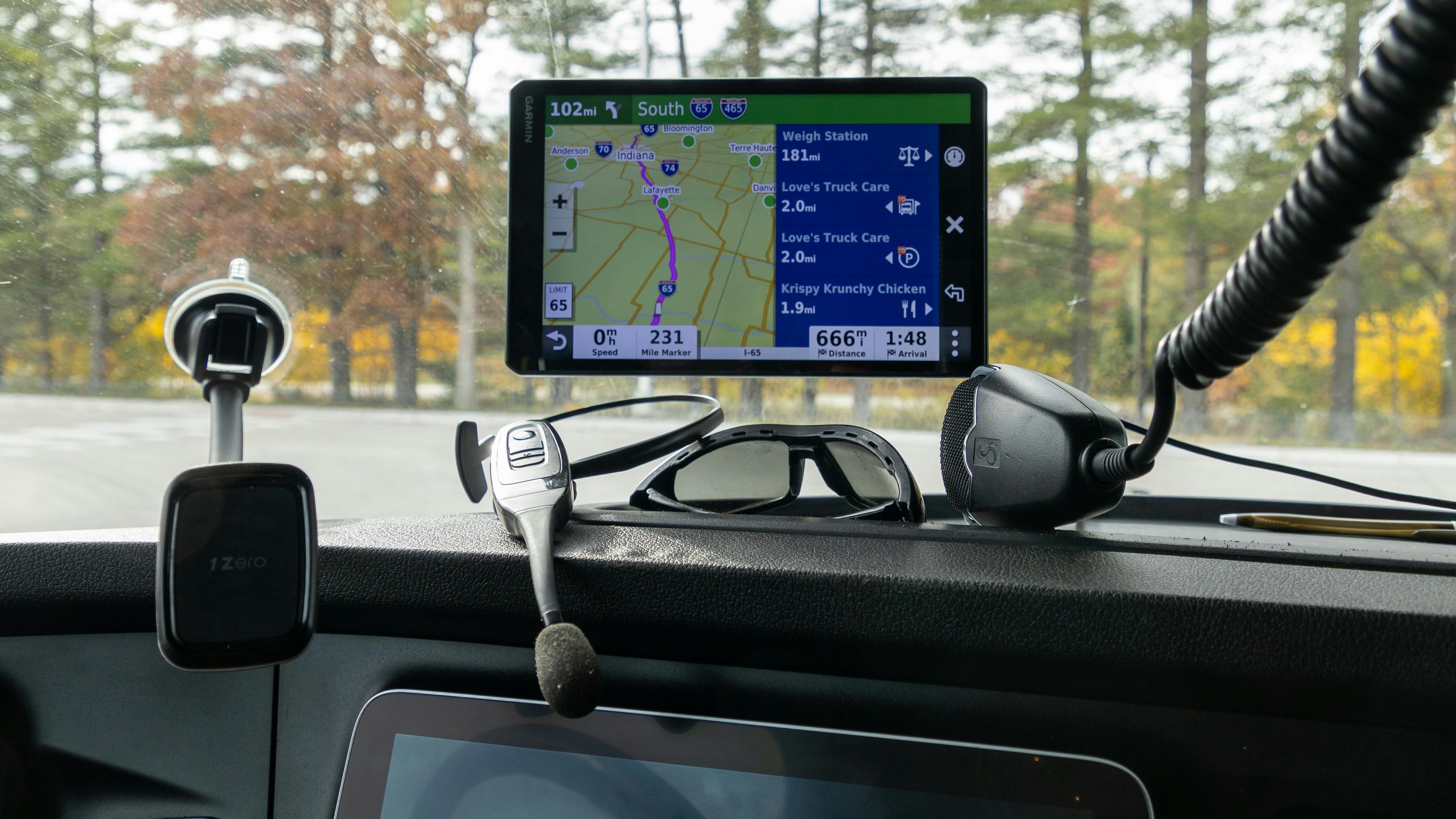 truck dash technology