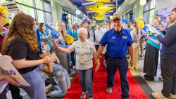 With this year’s class, J.B. Hunt surpassed 5,000 company drivers to achieve at least one million safe miles. This year’s group also included five drivers who achieved four million safe miles. With this year’s class, J.B. Hunt surpassed 5,000 company drivers to achieve at least one million safe miles. This year’s group also included five drivers who achieved four million safe miles.