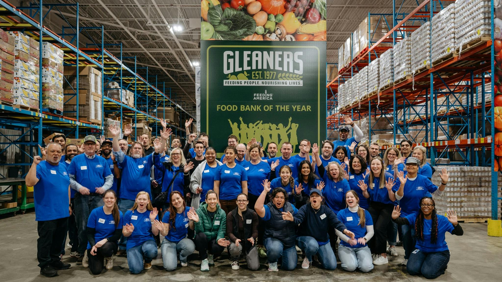 In one week, 845 Ford employees dedicated 2,530 volunteer hours to 55 projects across 8 states, almost doubling their hours from last year.