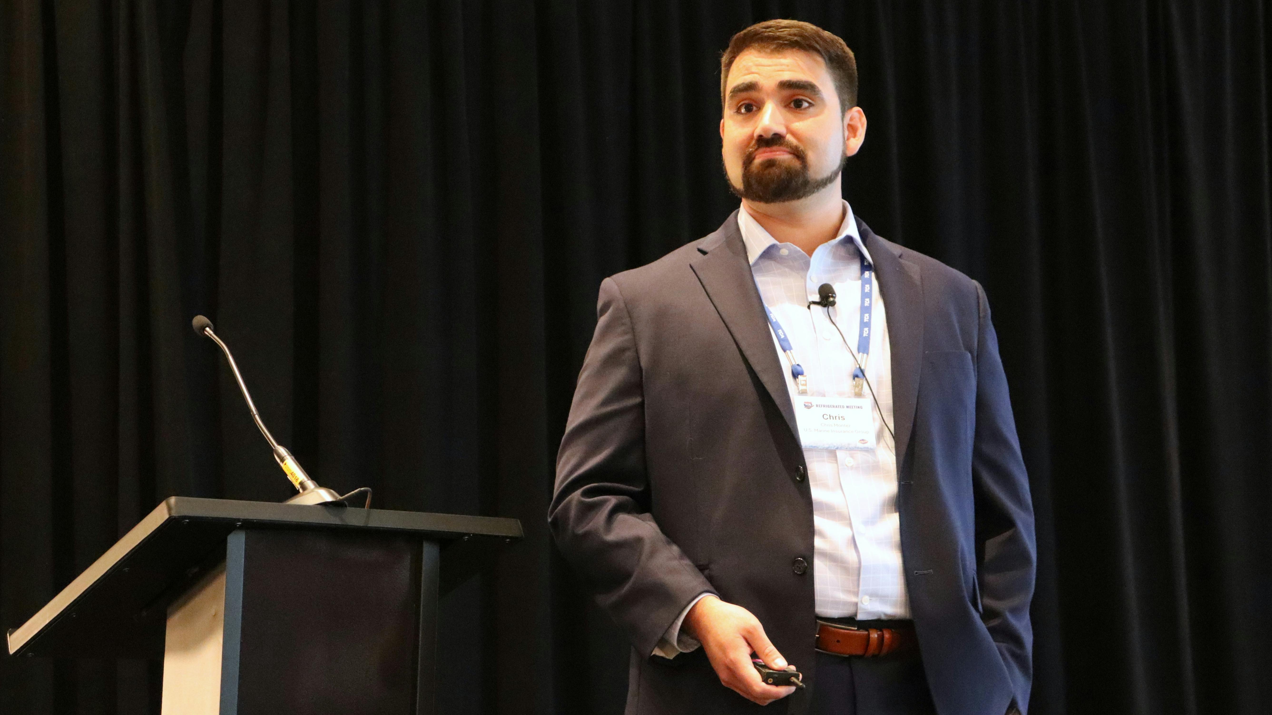 Insurance underwriter Chris Montez