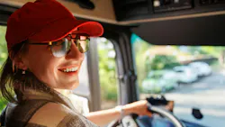 woman truck driver woman truck driver