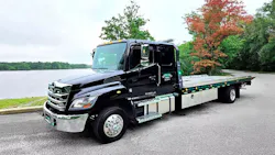 Standard safety features include electronic stability control, collision mitigation, lane departure warning, active cruise control, and a seat belt sensor for the driver. Standard safety features include electronic stability control, collision mitigation, lane departure warning, active cruise control, and a seat belt sensor for the driver.