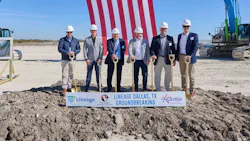 Lineage breaks ground on new automated facility to expand cold storage capabilities in Dallas Lineage breaks ground on new automated facility to expand cold storage capabilities in Dallas