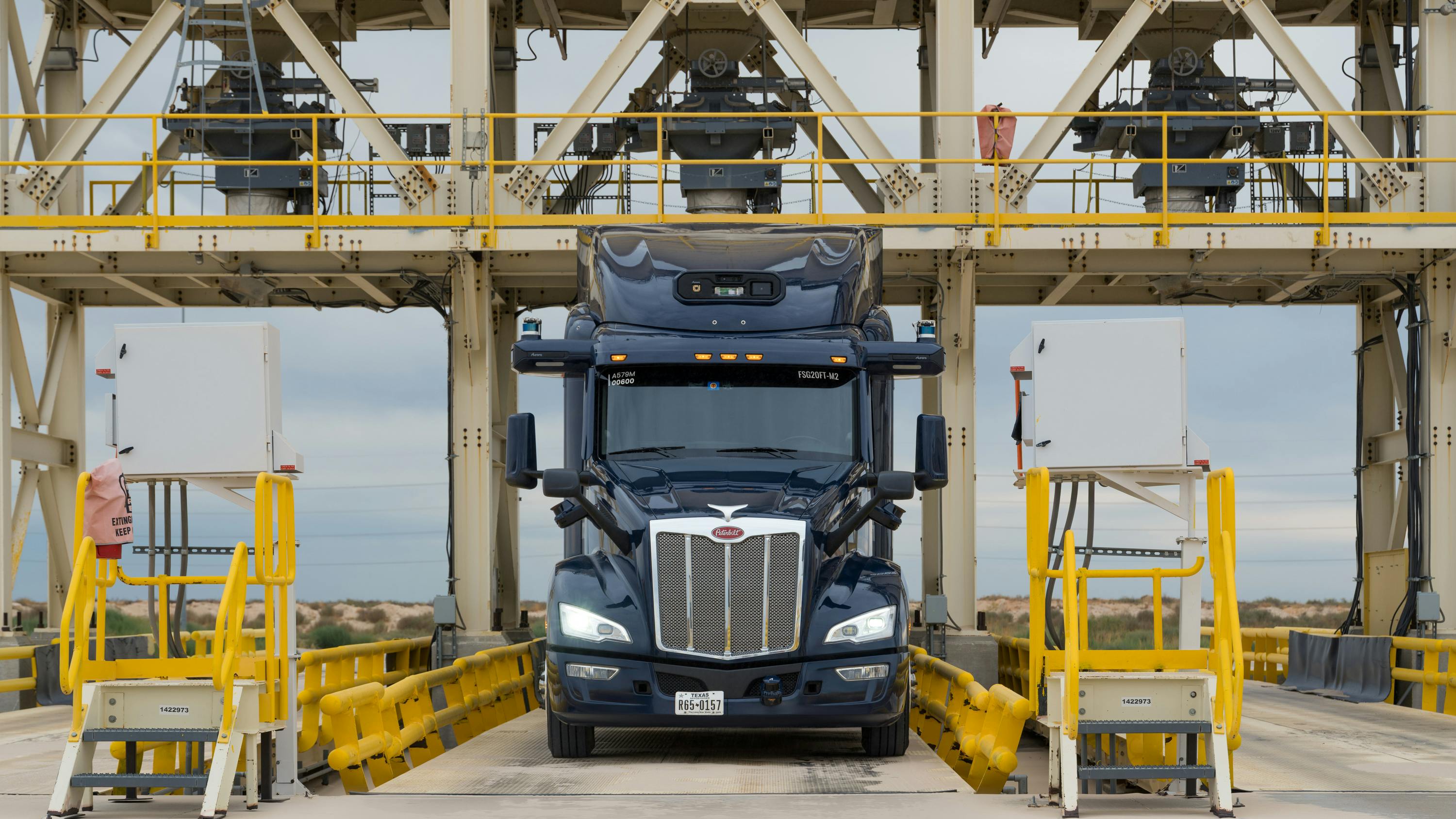Peterbilt with Aurora Driver