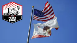 california and federal flags juxtaposed california and federal flags juxtaposed