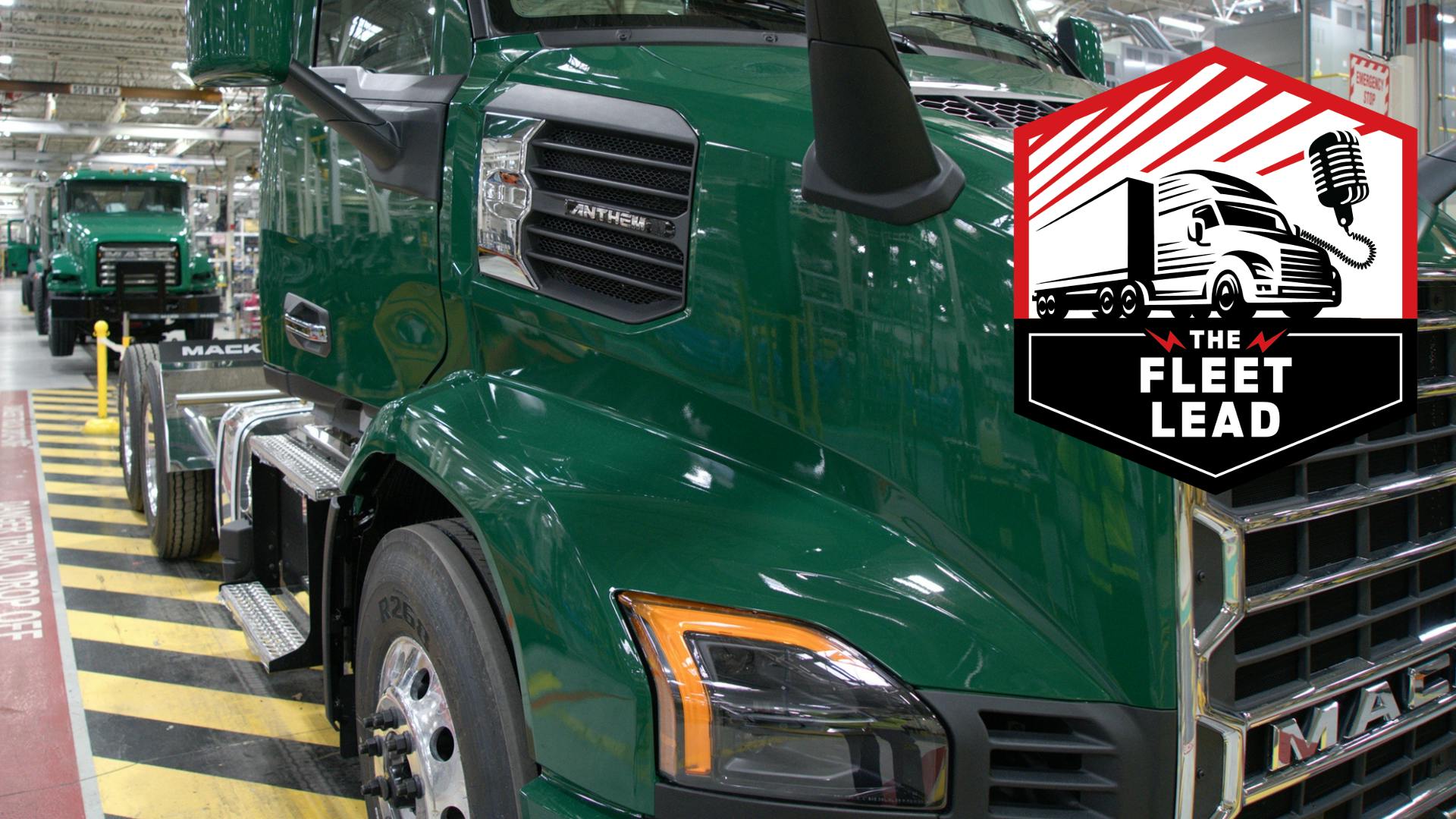 New Mack Anthem on production floor