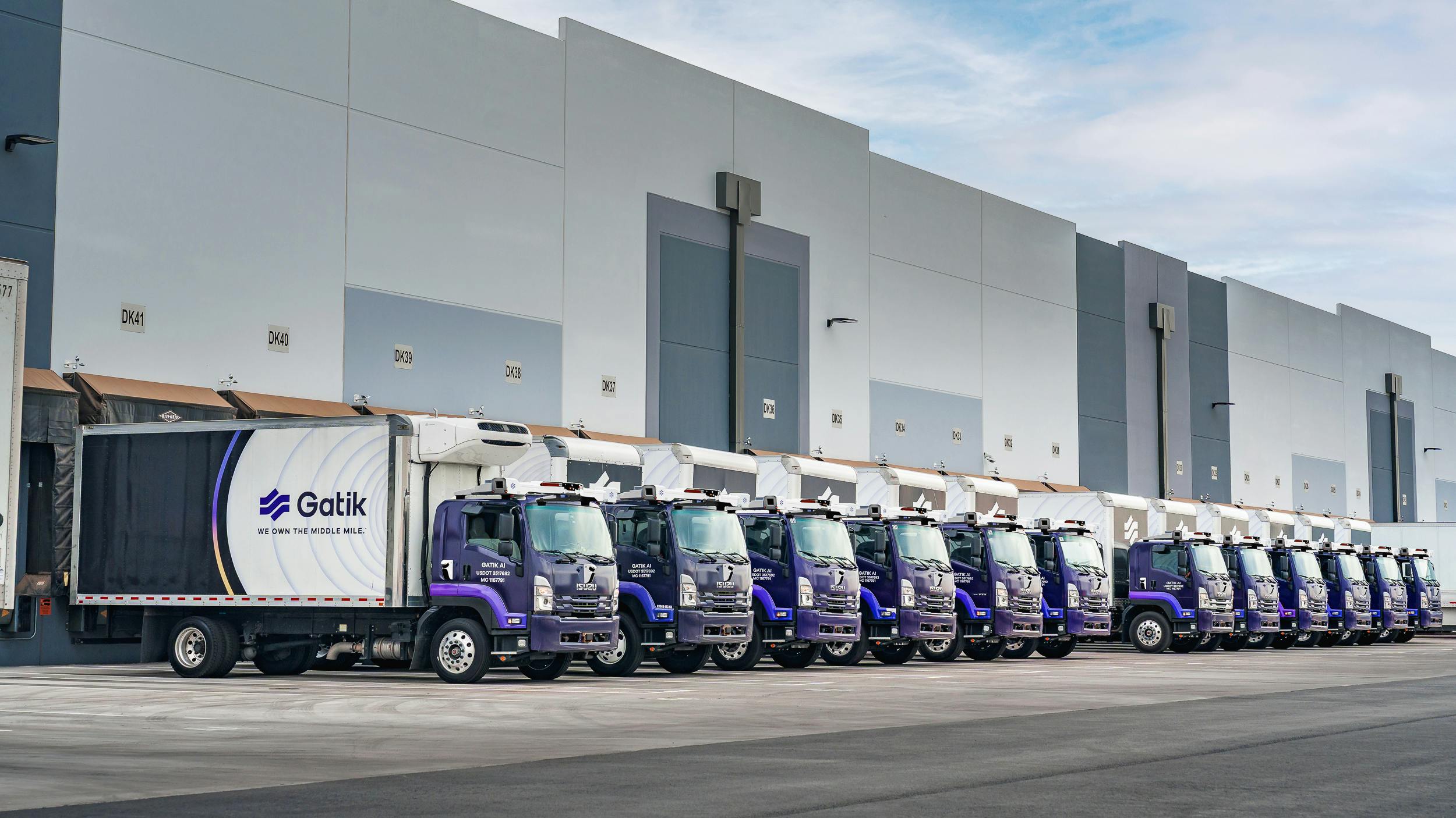 Gatik begins fully driverless refrigerated trucking operations at scale to support commercial deliveries