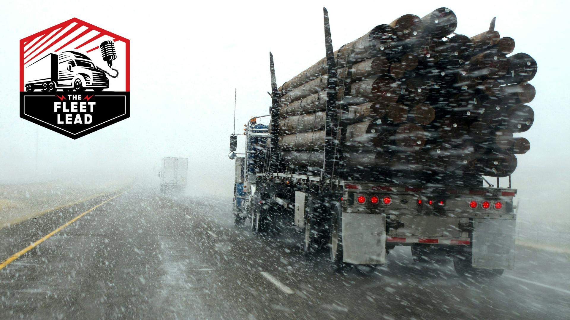 truck in snow weather emergency