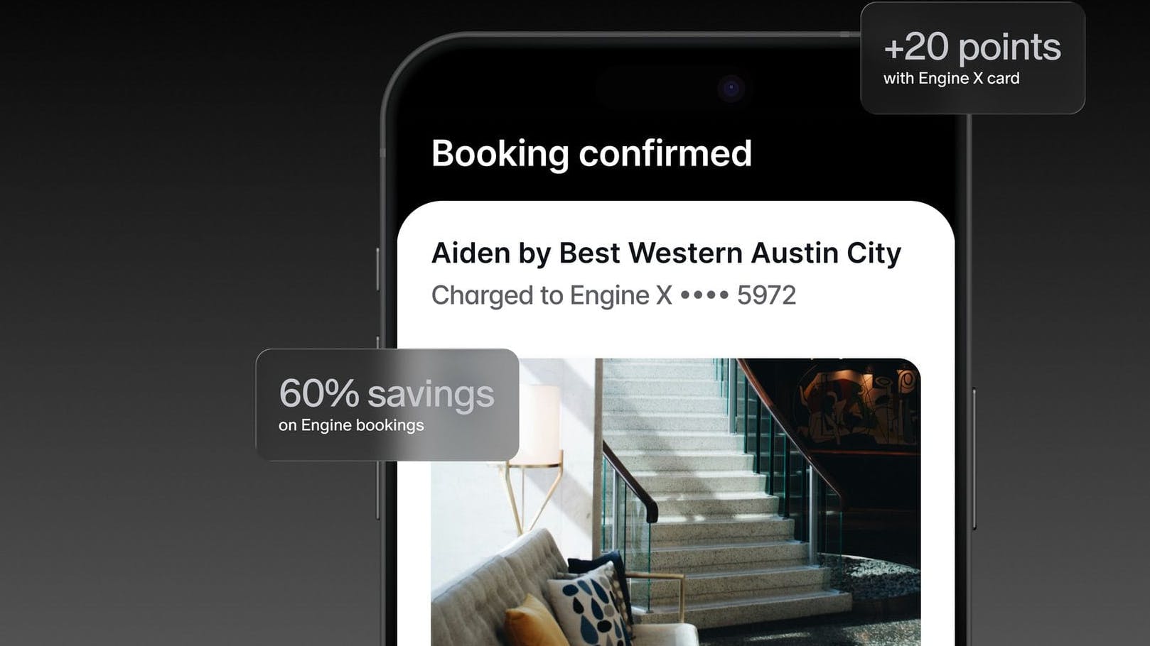 WEX recently named Engine as a preferred travel partner. The partnership allows WEX fleet mobility customers to reserve and pay for hotel rooms through a mobile application.