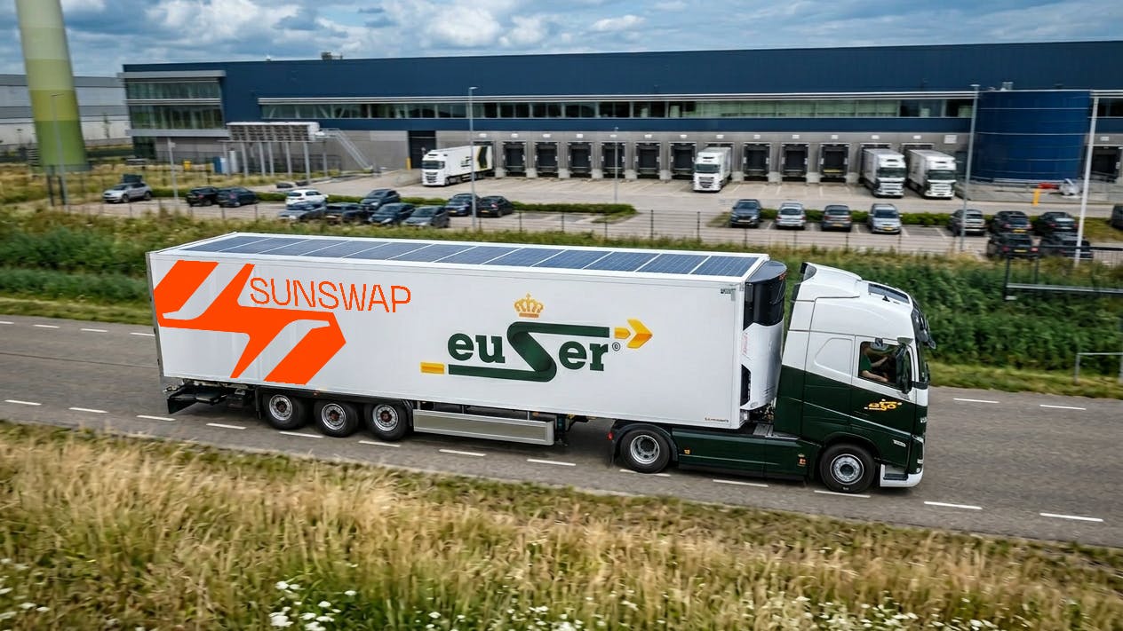 Euser selects Sunswap Endurance refrigeration system to improve zero-emission cold chain operations