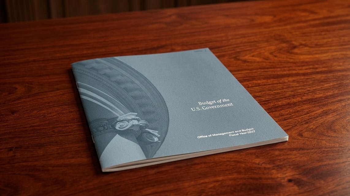 2027 presidential budget request title page