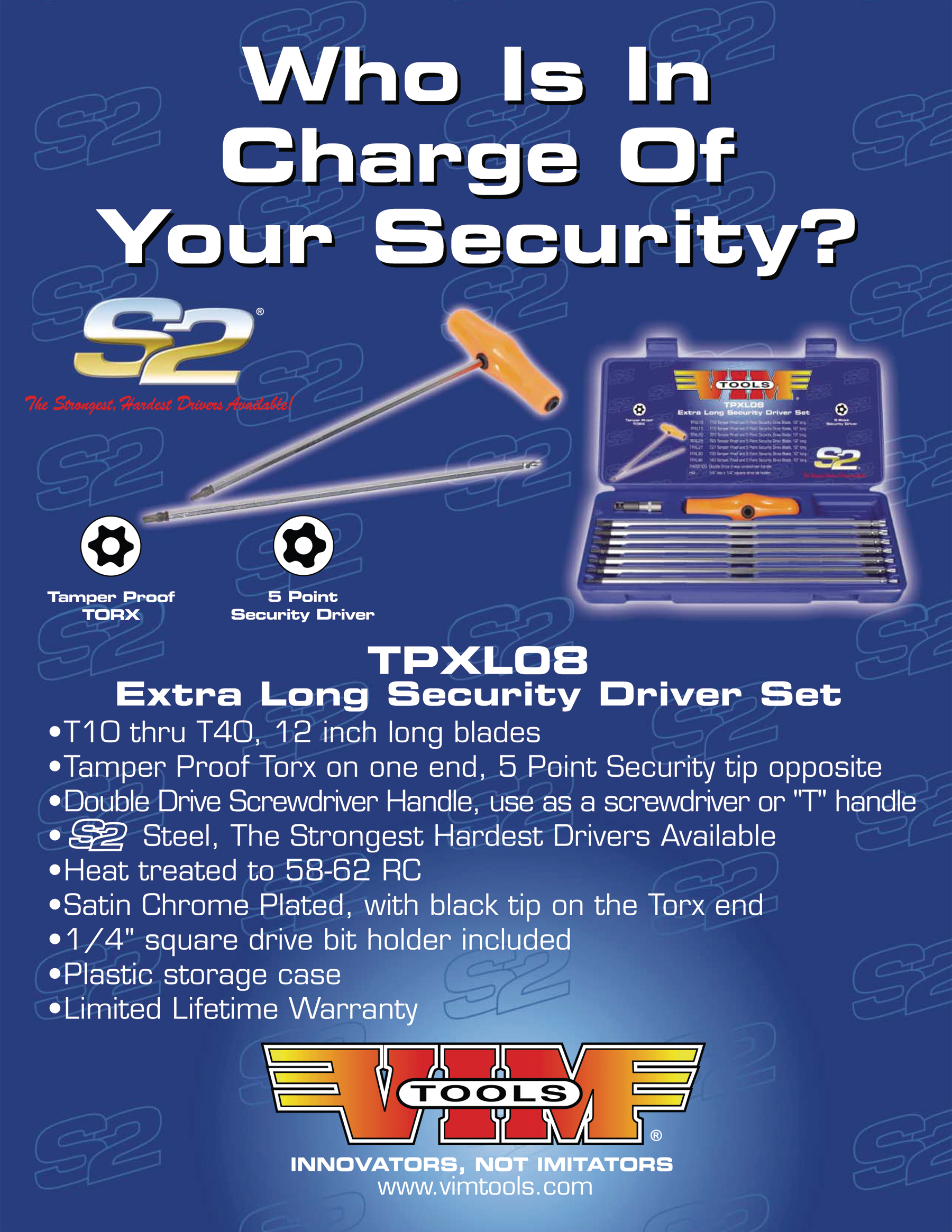 Tpxl08extralongsecuritydriverset 10101177
