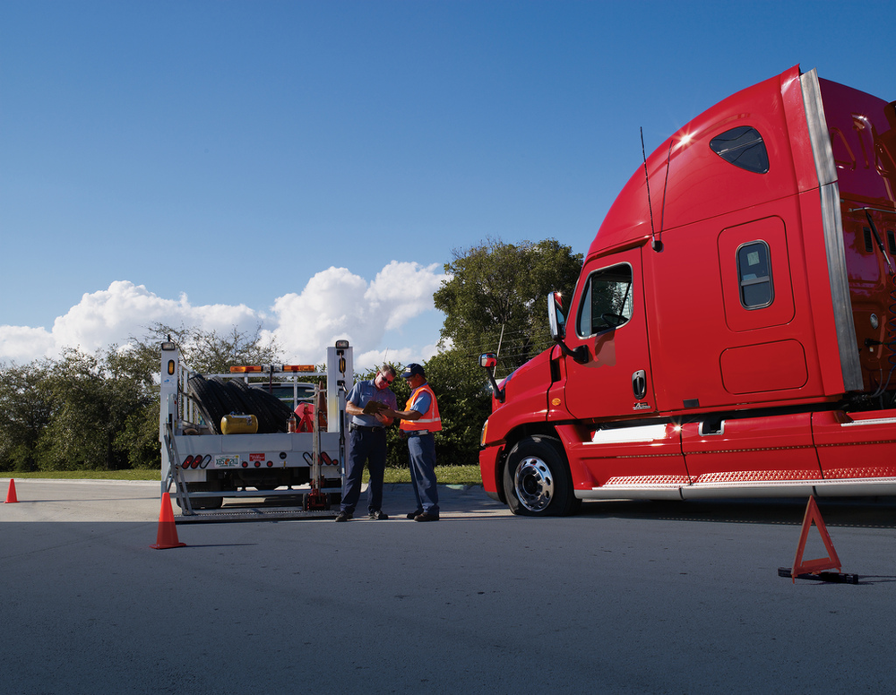 Providing accurate information to the breakdown service helps ensure the technician heads out to the exact location with the right parts, tools and equipment.
