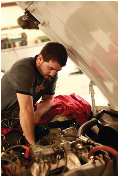 The GUNK engine cleaning system helps engines run more efficiently and last longer.