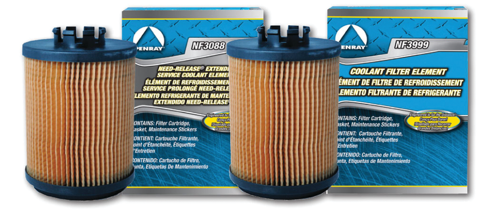 Extended service coolant element