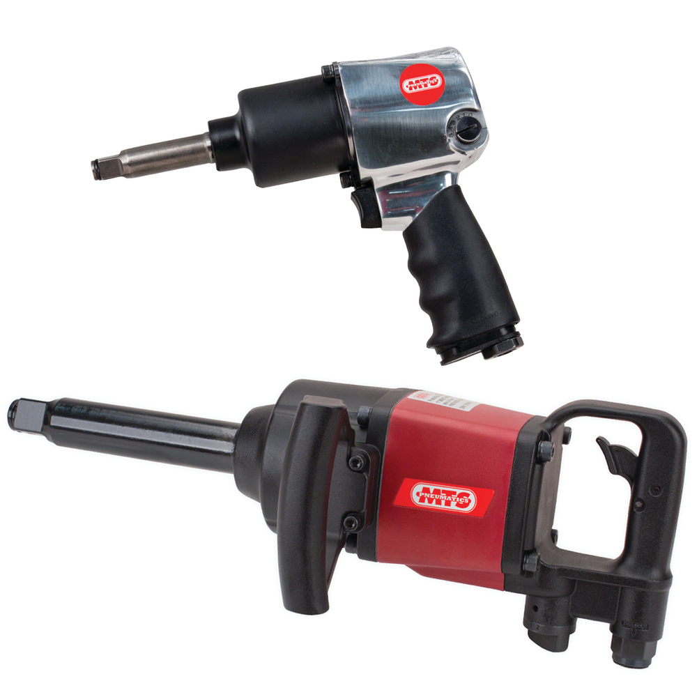 1/2' and 1' MTS pneumatic impact wrenches