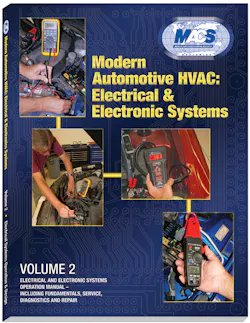 Modern Automotive HVAC: Electrical and Electronic Systems textbook Modern Automotive HVAC: Electrical and Electronic Systems textbook