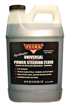 Synthetic universal power steering fluid, No. 7004B Synthetic universal power steering fluid, No. 7004B