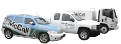 McCall Service operates a fleet of 100 service vehicles to serve Florida and Southern Georgia. McCall Service operates a fleet of 100 service vehicles to serve Florida and Southern Georgia.