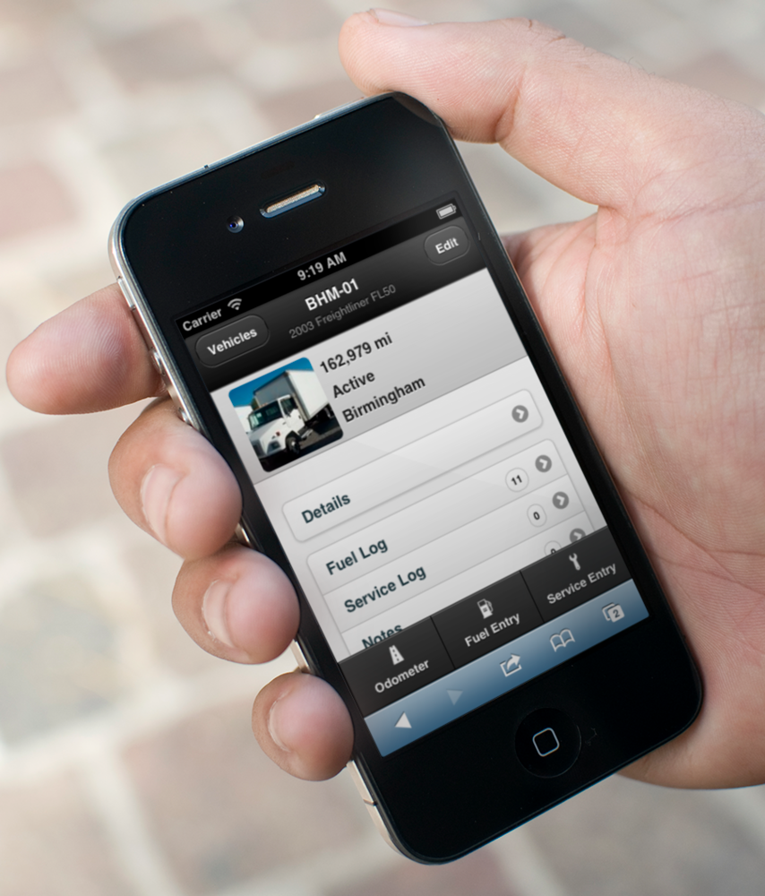 Fleetio Mobile fleet management software