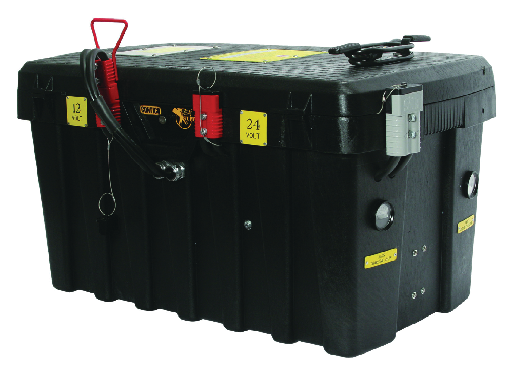 Solar Fixed Mount Box 12/24V Jump Starter, No. FMB1224