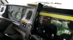 Drivewyze demonstrated its PreClear bypass service, which integrates XRS. Drivewyze demonstrated its PreClear bypass service, which integrates XRS.