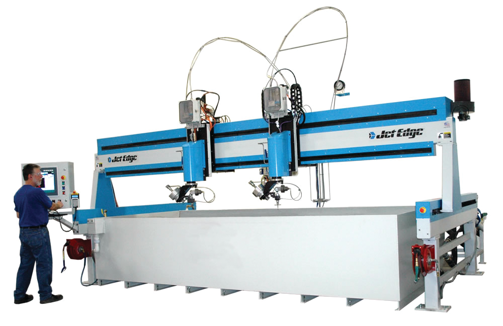 5-Axis Water Jet System, No. EDGE X-5.