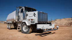 Western Star and Klein Products developed a high-capacity water tank truck. Western Star and Klein Products developed a high-capacity water tank truck.