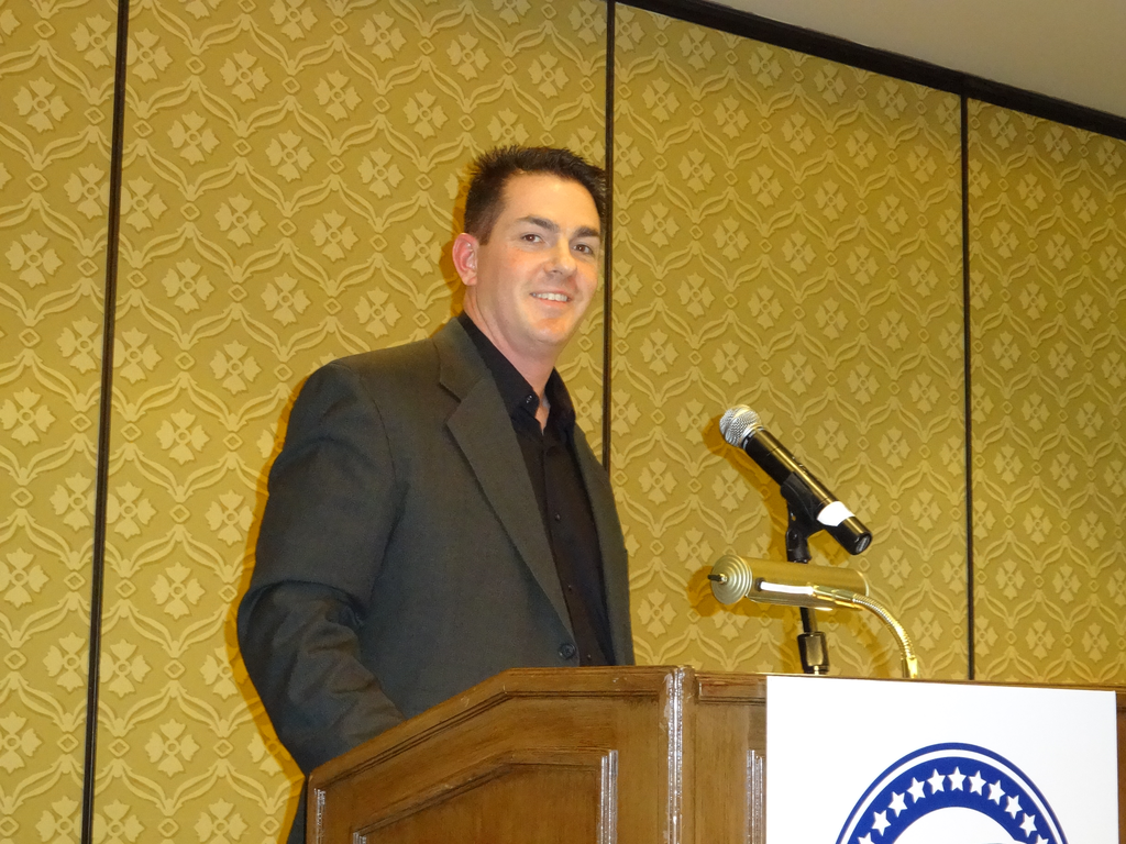 Bob Stewart tells NASTF members GM wants to hear about counterfeit scan tools being sold; the company is taking action.