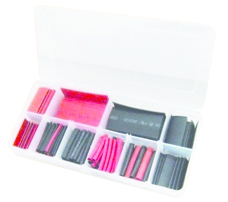 KTI 216-piece heat shrink tubing assortment, No. KTI00033