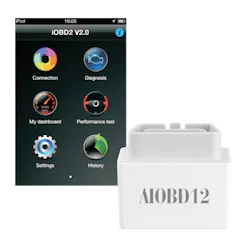 Strategic Tools & Equipment Company AIOBD12 Diagnostic Device Apple iOS and Android vehicle interface Strategic Tools & Equipment Company AIOBD12 Diagnostic Device Apple iOS and Android vehicle interface