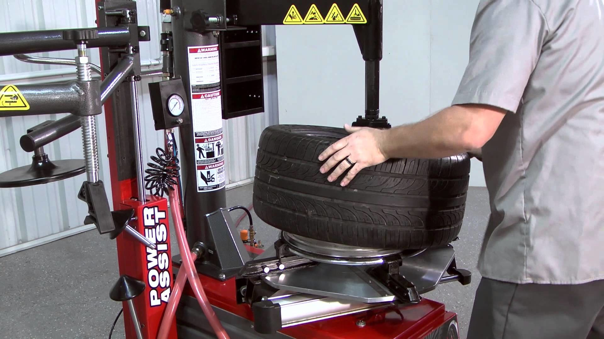 Ranger Tire Changer, No. R980ATF, Video